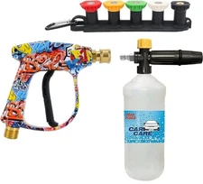 Washer Water Gun for Car Cleaning Hose Connector For Quick Connector Nozzles