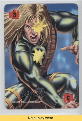 1995 Marvel Overpower CCG Power Cards Longshot READ 0b5