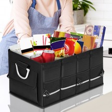 Schwarze Kofferraum Klett-Tasche Organizer Autotasche Werkzeugtasche 35x60x30cm