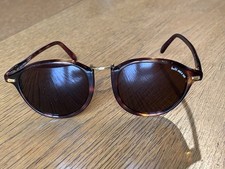 Vintage Bolle Irex 100 Sunglasses Unisex France Brown Frames
