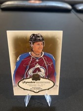 2015-16 The Cup Signature Renditions Nathan MacKinnon on card auto 