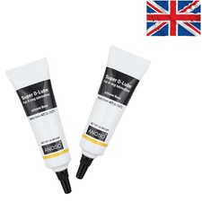 2 Tubes of  Food Grade Silicone Grease - Seal & Lubricate O-Rings Safely
