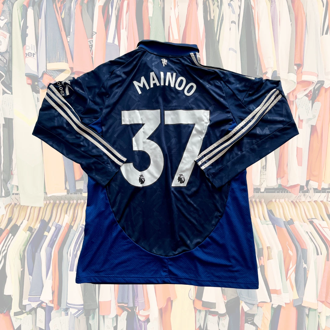 Blue Manchester United International Club Soccer Fan Apparel and