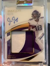 2021 Panini Immaculate Collection Patch Autographs Justin Jefferson#PPA-JUJ /75 
