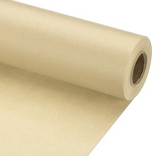 Wrapping Paper, 20" x 600"(49') 70 GSM Craft Paper Packing Paper Brown