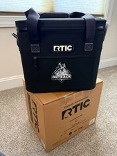 RTIC Soft Cooler 30 Can, Insulated Bag Portable Ice Chest Box for Lunch, Beach,