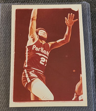 1975-76 Type 1 Original Photo RARE Topps Basketball #147 John Johnson Blazers