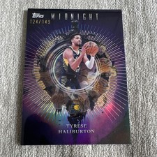 Topps Midnight 2025-26 Tyrese Haliburton Pacers Insomnia Morning IN-7 /149