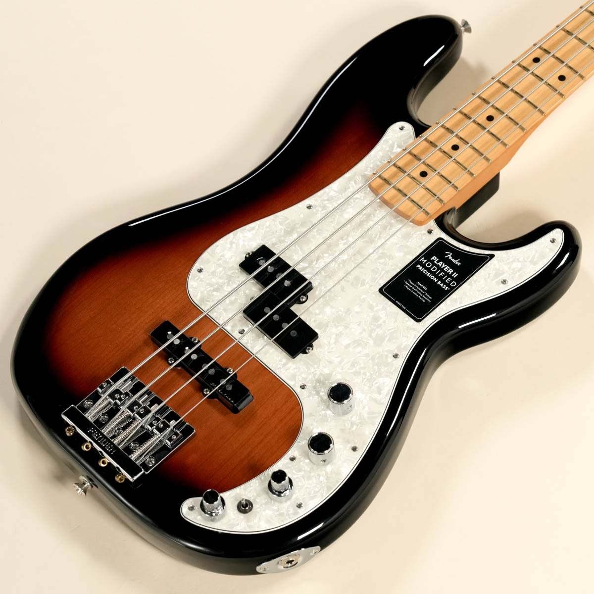 Fender Player II Modified Active Precision Bass Maple 3 Tone Sunburst *Lt945