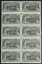 US 1925 Sc# E14 Block of 10 MNH Special Delivery Perf. 11 Post office Truck