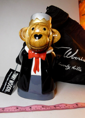 Timmy Woods of Beverly Hills MONKEY W/RED TIE & BANANA SIGNED & #'D 27/65 B26