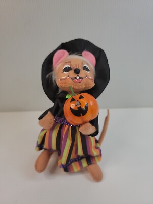 2011 Annalee Doll 6'' Halloween JACK O LANTERN Mouse