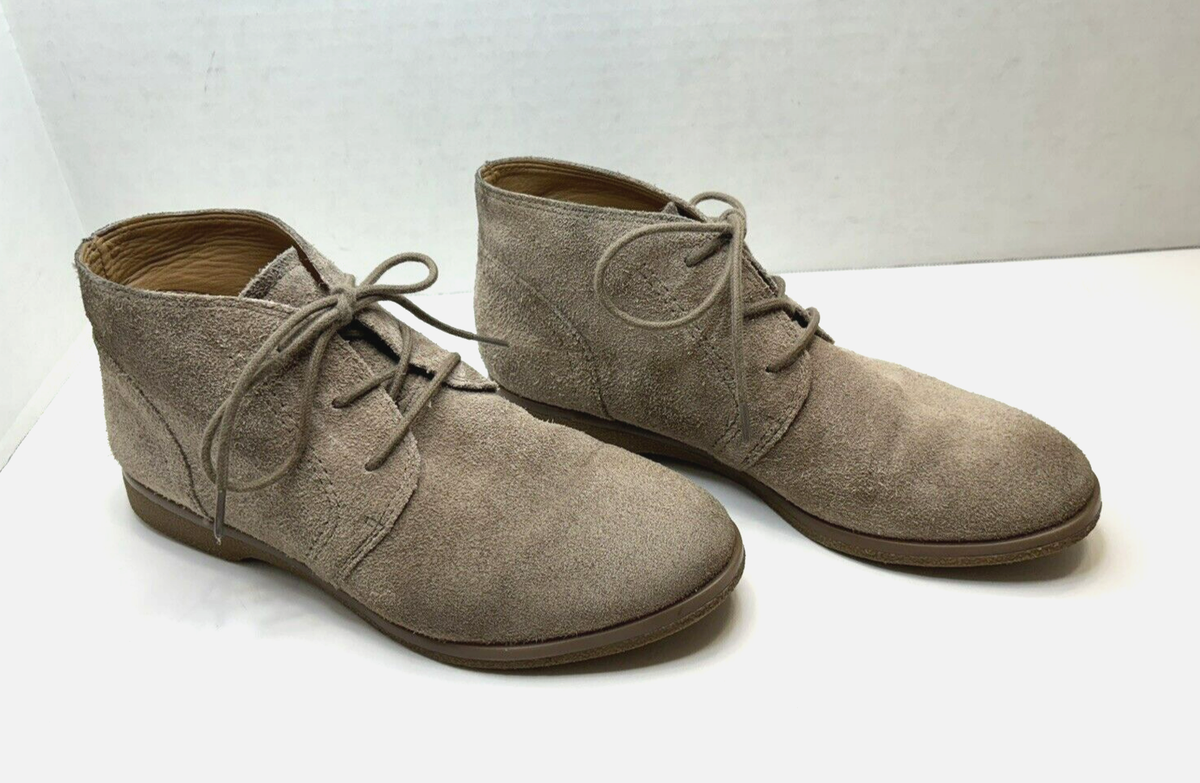 Franco Sarto Pebbles Boots Womens Beige Suede Lace Up Chukka  display picture 1