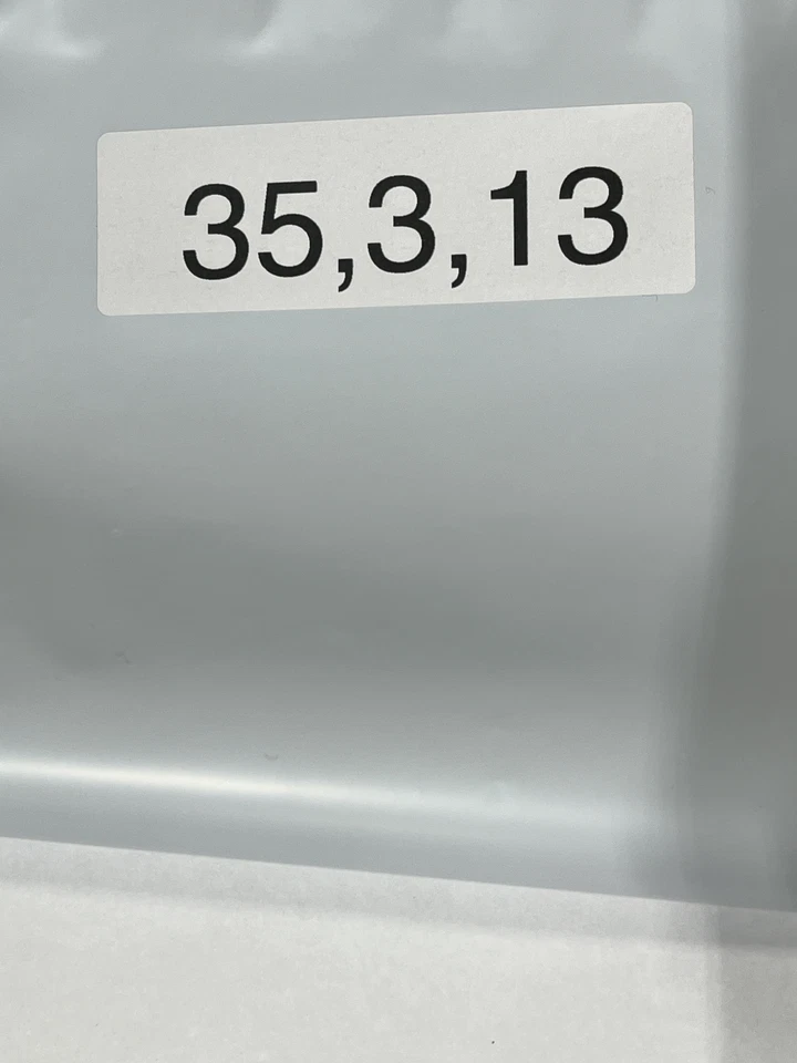 Corbata a rayas rojas y plateadas Geoffrey Beene XL pura seda hecha a mano para hombre NUEVA Foto 4 de 4