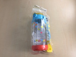 clear water bottle straw