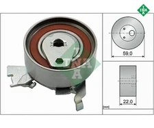 Tensioner pulley, timing belt INA 531027330 for Opel Vectra A