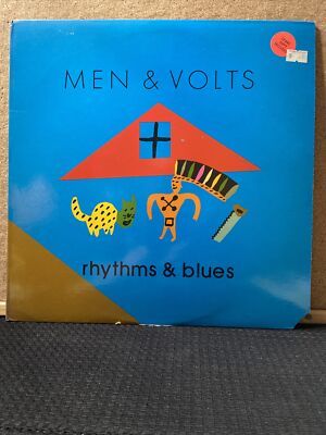 MEN & VOLTS - Rhythms & Blues (debut 1982 EP on Eat, Boston band) W/Insert,EX