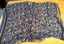 LANE BRYANT SHEER FLORAL SS KIMONO CARDIGAN OPEN WRAP O/S