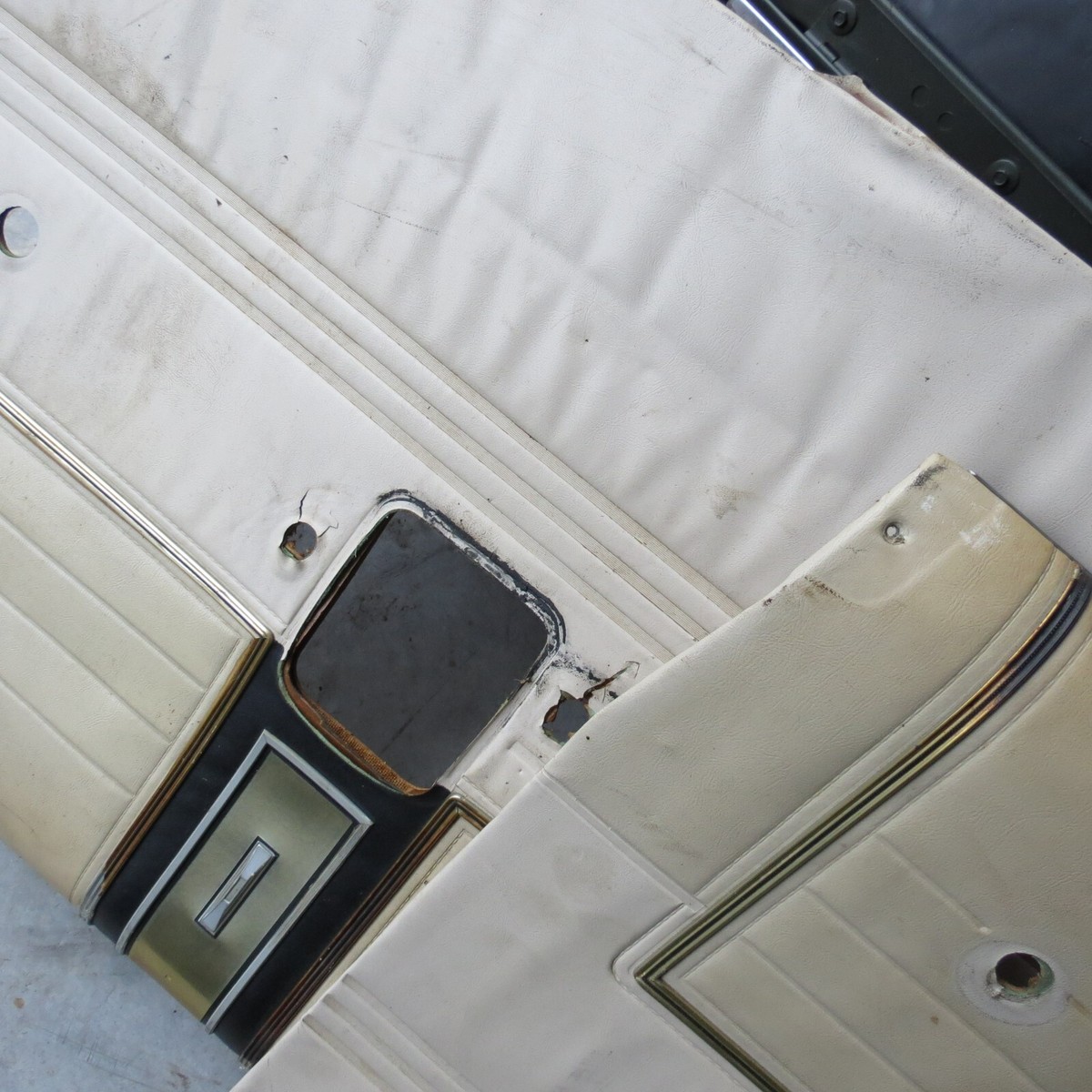 1967-1968 Ford 2dr Galaxie 500 LTD XL Original Door Panels Pair RH