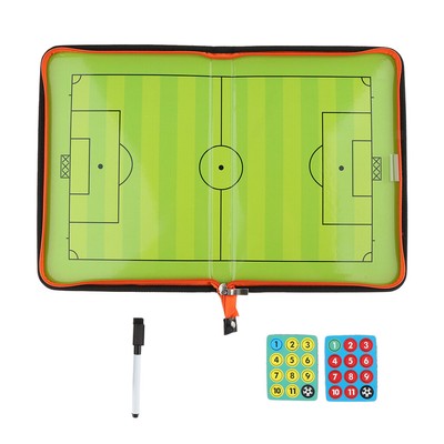 WUSJCOF Fußball Taktiktafel Mit Magneten - Trainermappe Für Spielanalyse