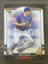 2022 Topps Triple Threads Baseball Corey Seager #27 Texas Rangers Baseball Card