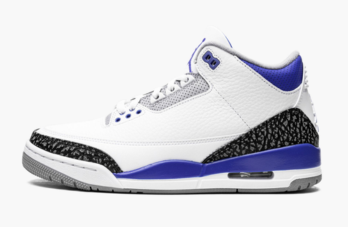 Air Jordan 3 Retro Racer Blue Elephant 