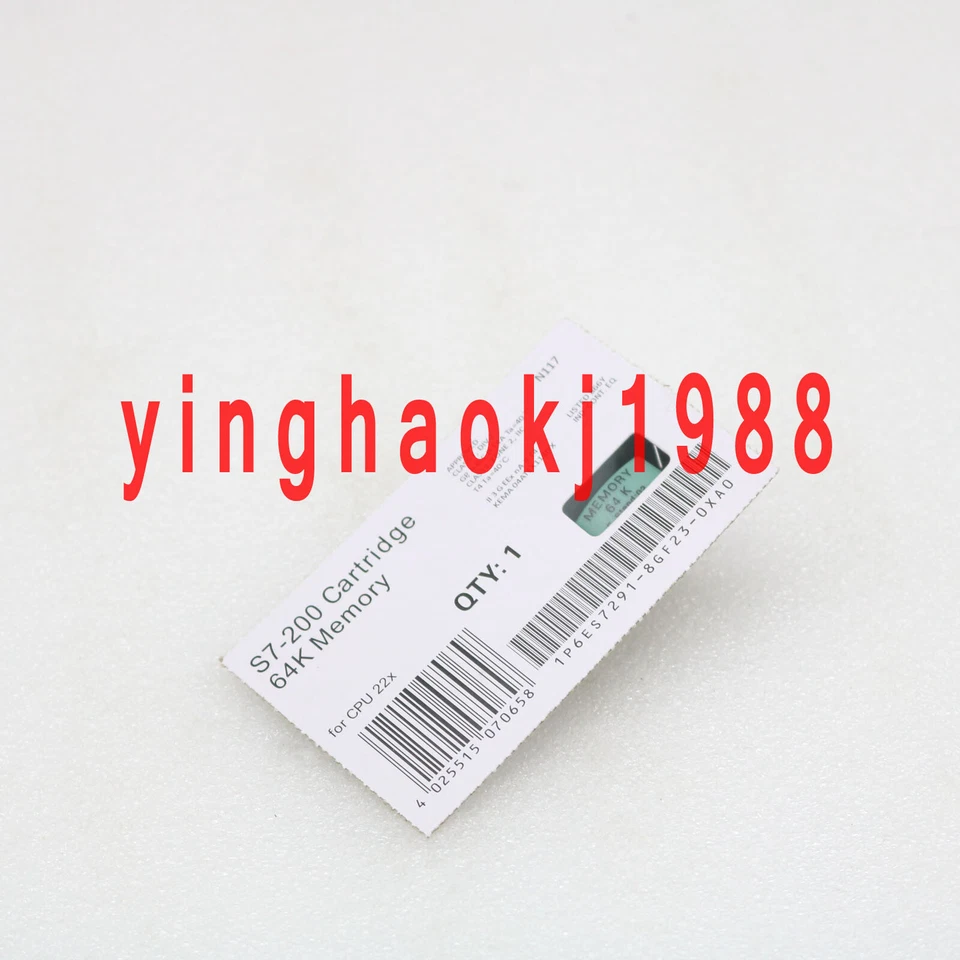 NEW FOR Siemens S7-200 Cartridge 64K Memory 6ES7 291-8GF23-0XA0 free shipping - Image 3 of 4