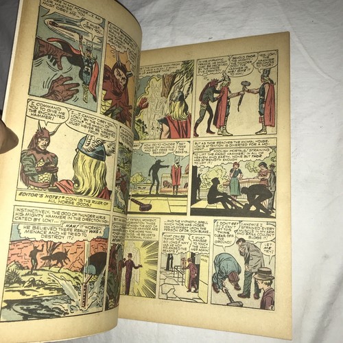 JOURNEY INTO MYSTERY-KING SIZE ANNUAL #1 CGC 5.5 1965-*KEY!* FIRST HERCULES! - Picture 4 of 11