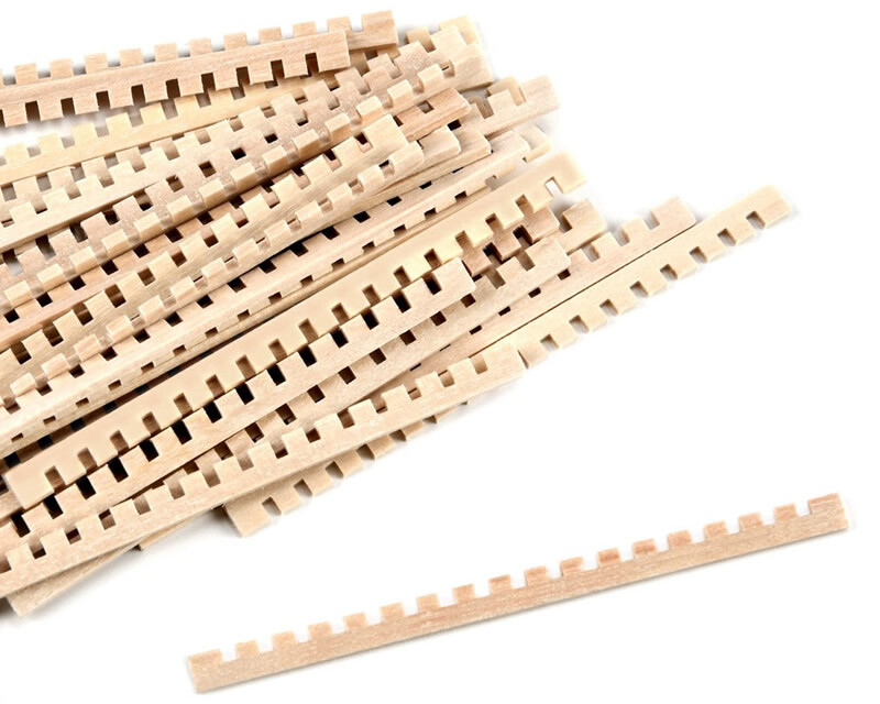 Paiolato in legno 52 mm (30 pz) AM4325-07 - amati modellismo foto 2