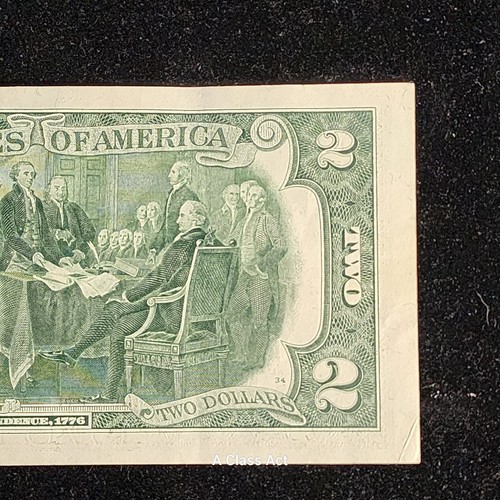 $2 DOLLAR BILL, Boston. Alaska 13c Stamp, Georgetown, CT. T8246 - Picture 10 of 10