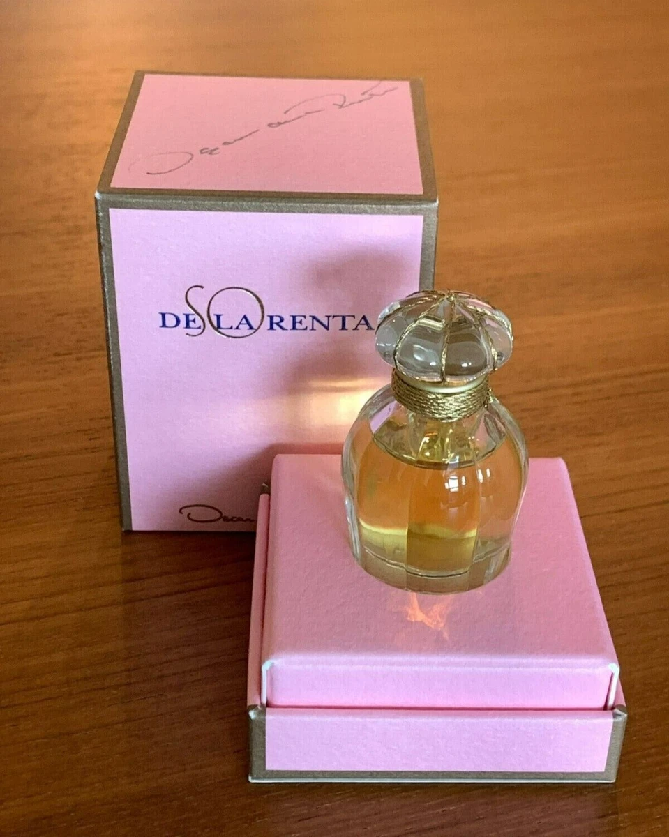 So de la Renta by Oscar de la Renta PERFUME .25 fl oz SIGNED BOX