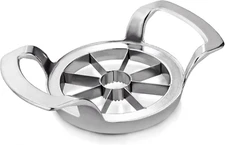 Heavy Duty Commercial Apple Corer and Divider, Silver, Powder Coating
