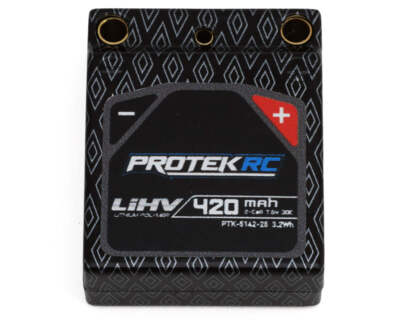 bi-yumi-peco(2ポット） ProTek RC PTK-5142-25 2S 30C HV Hardcase LiPo Battery for Losi
