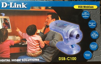 USB D-Link  web cam digital video camera DSB-C100  NEW