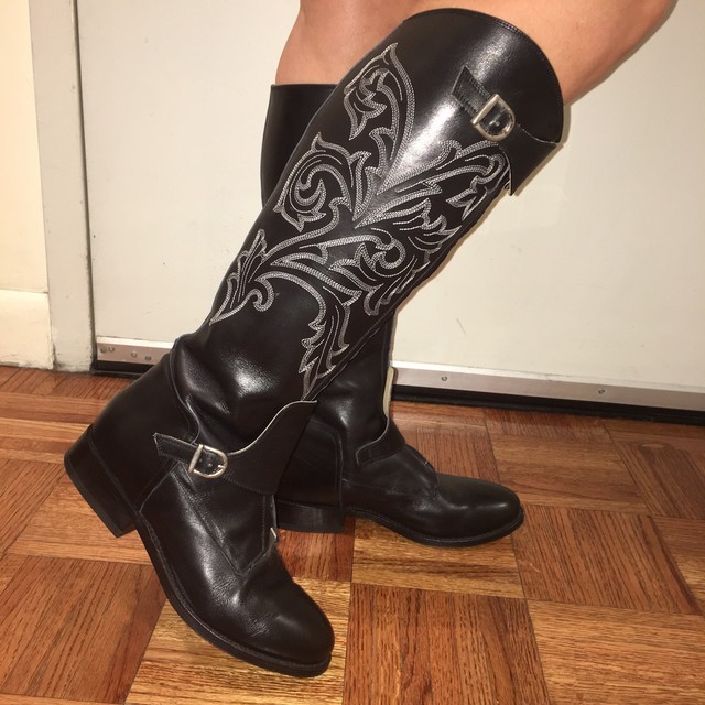 tony mora biker boots