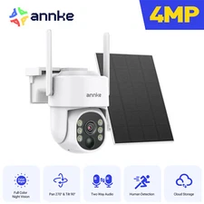 ANNKE Solar Battery Powered Wireless IP Security Camera WIFI Outdoor Color Night