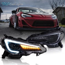 VLAND LED Headlights For Toyota 86/Subaru Brz / Scion FR-S W/Sequential Signals