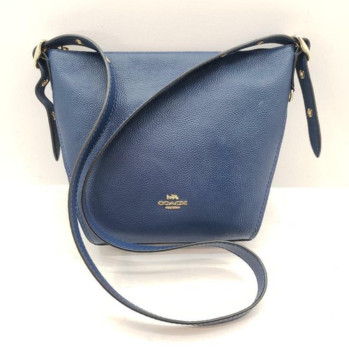 dufflette leather crossbody bolsa