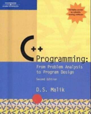 C++ Programming: From Problem Analysis to Program Design, Second Edition: Used