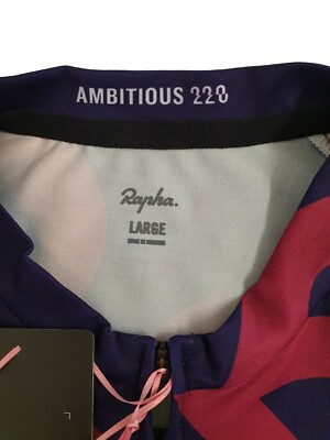 Rapha Men's Ambitious 220 Jersey MUL, Size LARGE Limited Edition