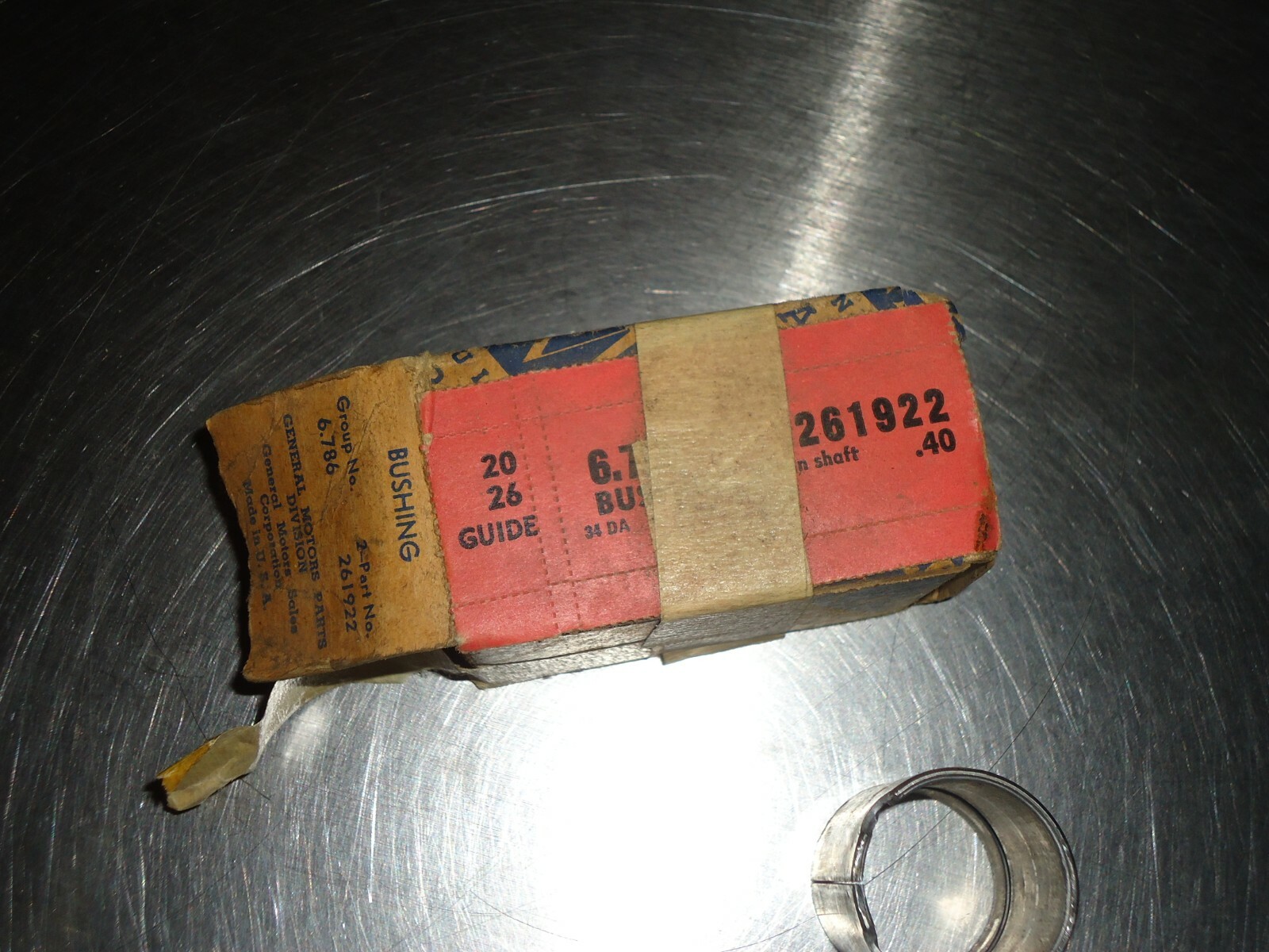 New NOS OEM GM Pitman Shaft Bushing 261922 1934 Chevy Chevrolet eBay