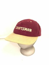 Craftsman Vintage Snapback Cap Hat Made In USA