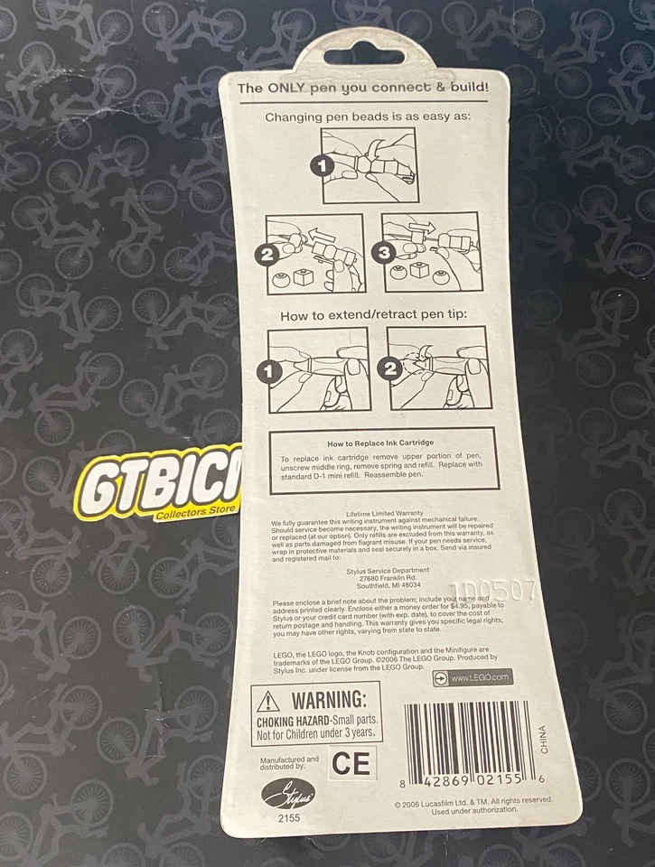 LEGO STAR WARS `` DARTH VADER PEN ´´ Ref 2155 NUEVO A ESTRENAR - Imagen 2 de 3