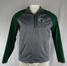Michigan State Spartans Men's Large Therma Base Performance Jacket NCAA
