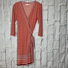 Max Studio V-Neck Wrap Dress, Size S