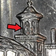 2019-P Lowell Massachusetts Die Chip Error/Variety Washington ATB Quarter