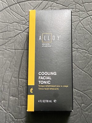 NIB Alloy Cooling Facial Tonic 4oz Spray Bottle - Helps Balance Oily Skin 