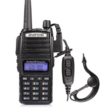 BaoFeng UV-82 5W Walkie Talkies Dual Band FM VHF/UHF Two-Way Radios Transceiver