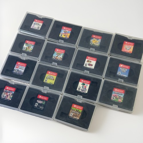 Nintendo Switch Games: Mario Bros, Minecraft, Smash Bros; Cartridge Only