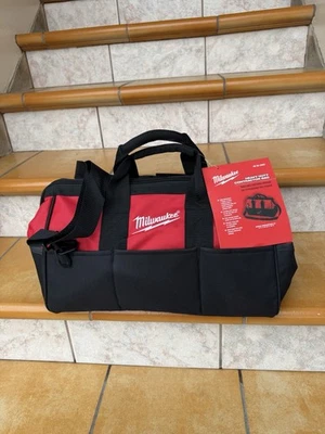 Milwaukee Heavy Duty Contractor Bag Fisk Safety First 48-55-3490. *17”Lx9”Wx10”H